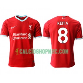 Liverpool Naby Keita 8 Maglia Prima 2020/2021 Manica Corta